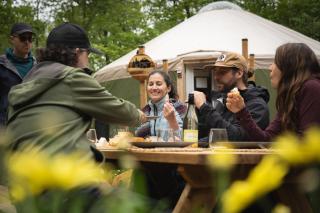 Spacious Yurt in the Woods - Sainte-Agathe-des-Monts - 5