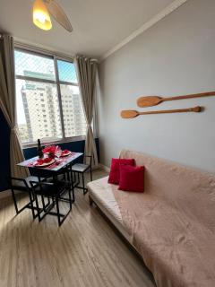 920 Vista Mar - Studio enfrente a Praia - WIFI - Restaurantes, Padaria e Mercadinho ao lado, Quiosques Bar com música ao vivo - Praia Grande - 2