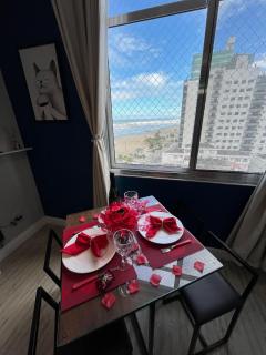 920 Vista Mar - Studio enfrente a Praia - WIFI - Restaurantes, Padaria e Mercadinho ao lado, Quiosques Bar com música ao vivo - Praia Grande - 0
