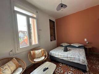 Studio climatisé avec Wi-Fi et Netflix - Fac, Gare & Centre à pied - Perpignano - 4