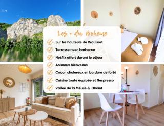 NOUVEAU - Le Bohème - Chalet Romantique & Confort - Netflix BBQ Terrasse - Animaux Bienvenus - Waulsort - 7