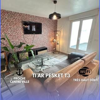 Ti Ar Pesket T3 Centre Ville Wifi - 0