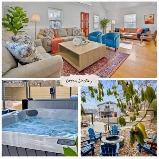 Green Destiny! 7min to DT Cincy, Pool & Hottub - - 0