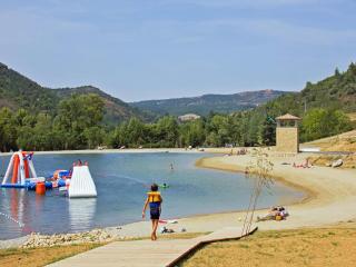 Spacious terrace near a swimming lake, cleaning included - Quillan - 1