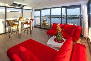 Houseboat in Ribnitz near Baltic Sea, cleaning included - Ribnitz-Damgarten - 7