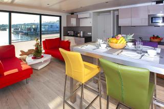 Houseboat in Ribnitz near Baltic Sea, cleaning included - Ribnitz-Damgarten - 4
