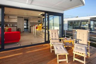 Houseboat in Ribnitz near Baltic Sea, cleaning included - Ribnitz-Damgarten - 1