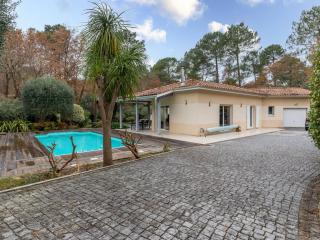 Maison 8 pers, piscine privée, wifi, proche golf à Biscarrosse - FR-1-521-231 - 2