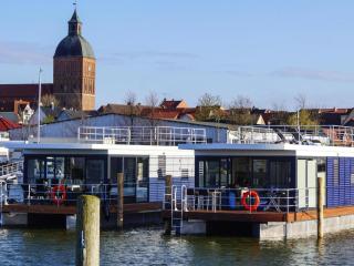Houseboat in Ribnitz near Amber Museum, cleaning included - Ribnitz-Damgarten - 7