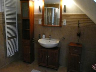 Natural log cabin in Waltershausen, cleaning included - Fischbach - 2