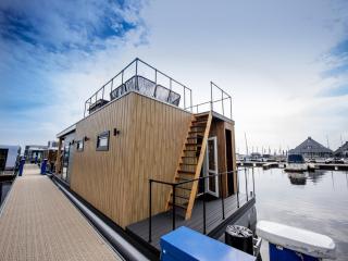 Modern houseboat with view of the Lake, cleaning included - Offingawier - 4
