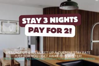 Scandi at Stieglitz Sleeps 6 Modern & Stylish - 0