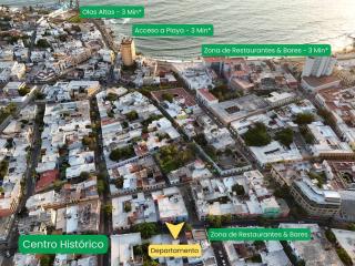 Loft en Centro Histórico a 3 cuadras de playa - Centro - Mazatlán - 7