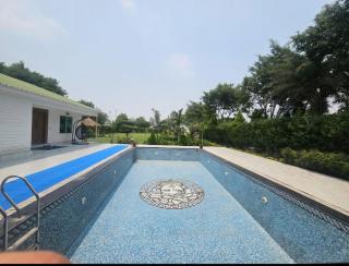 Shree Krishna Dham 3BHK Villa with Private Pool and Lush Garden in Noida sector 135 - Noida - 6