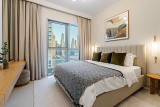1BR Beach Isle T1 Marina View - Dubai - 1