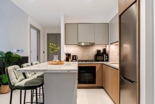 1BR Beach Isle T1 Marina View - Dubai - 5