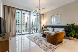 1BR Beach Isle T1 Marina View - Dubai - 8