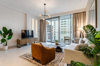1BR Beach Isle T1 Marina View - Dubai - 7
