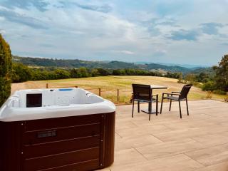 Bulle StelléA 26 m2, SPA Privatif au domaine CollinéA - Bathernay - 5