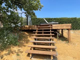Bulle StelléA 26 m2, SPA Privatif au domaine CollinéA - Bathernay - 4