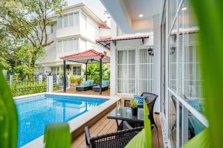 ELIVAAS Prive Suntuarios Casa Iris 4 BHK Getaway with Jacuzzi, Pvt Pool & Gazebo - Marna - 7