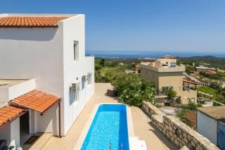 Villa Views Crete Private Pool & Sea Horizon - 0