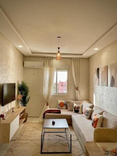 Appartement cosy 2 min aéroport Marrakech 2 chambres bien équipé - 8