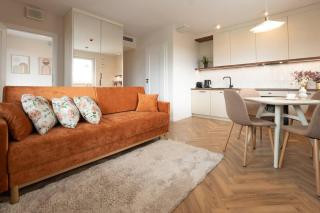 Orange Glow Apartment Terrace Ac Free Parking - Warsaw - 5