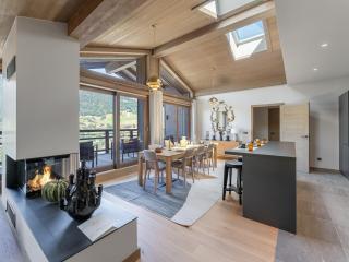 Duplex à Megève avec spa, piscine, salle de sport et cheminée - FR-1-569-32 - Megève - 0