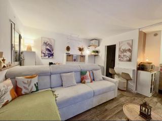 Charmant studio - parking & clim - plage - Vallauris - 9