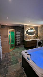 Les Crocus Oasis de bien etre avec SPA et SAUNA - Aillon-le-Vieux - 7