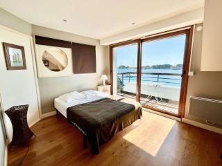 Étel - Duplex 4 pièces moderne, WiFi, parking, vue sur la Ria, proche plage et centre nautique - FR-1-479-179 - Étel - 2
