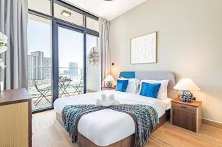 Elegant 1BDR for Corporate, Executive, Business Stays - 3 min walk to ADGM, Cleveland & Galleria - Big Balcony - Canal View - High Floor - 0