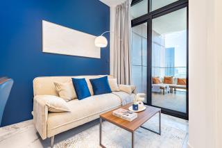 Elegant 1BDR for Corporate, Executive, Business Stays - 3 min walk to ADGM, Cleveland & Galleria - Big Balcony - Canal View - High Floor - Abu Dhabi - 9
