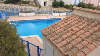 Saint Pierre la mer - Nid d'aigle avec piscine à proximité de la grande plage - 8