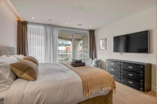 Luxe Creek Riverside Air-conditioned 2br 2bath - Londra - 7