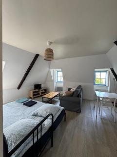 Le CulSalé joli studio au cœur des remparts avec vue imprenable sur les toits - Guérande - 8