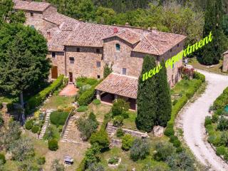 Borgo nel Chianti Rondine con piscina tennis e wifi - Castellina in Chianti - 0