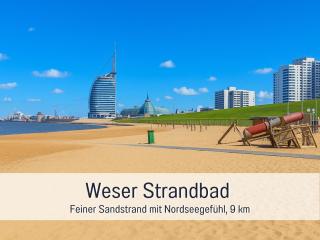 "Geeste 2" - moderne Stadtwohnung in Bremerhaven mit Homeoffice, Küche & WLAN - alles fußläufig erreichbar - Bremerhaven - 3