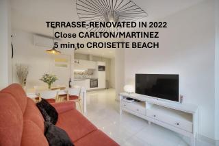 2 PIECES MODERNE 8 mn du Palais A1B238 - Cannes - 0