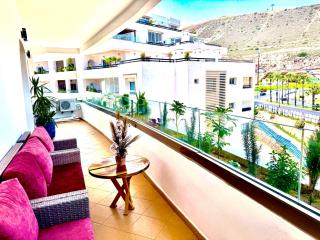 Marina Agadir Luxury Apartment with Mountain View & Pool Access - Agadir - 9