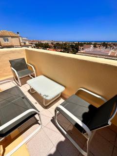 Apartments with sea view, 4 persons, swimming pool and BBQ - Torrevieja - 9