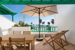 El Balcon del Mar-shared pool, tennis court and sea view - Costa Teguise - 7