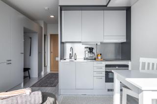Modern Studio with Balcony next to Railway Station - Lahti - 8