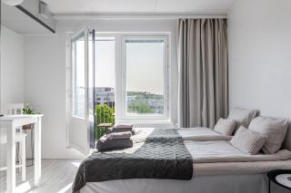 Modern Studio with Balcony next to Railway Station - Lahti - 6