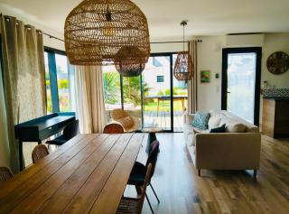 SOZEN - Maison bois récente, lumineuse avec terrasse et grand Jardin, proche des plages - Tréogat - 9