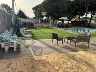 La Marciana - piscina pista tenis futbol y baloncesto privado - Bungalow externo independiente - Chiclana de la Frontera - 5