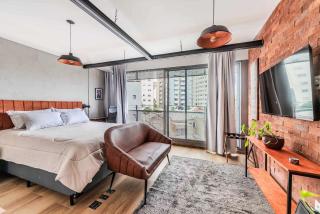 Studio em Pinheiros com Piscina e Academia - PG305 - São Paulo - 4