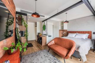 Studio em Pinheiros com Piscina e Academia - PG305 - 3