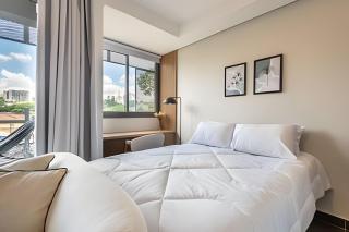 Studio em Pinheiros com Piscina e Academia - PG107 - São Paulo - 0